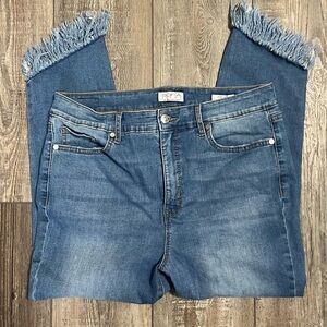 "Sofia Jeans" By Sofia Vergara Curvy Ankle Fit Jeans Size 12 Short
